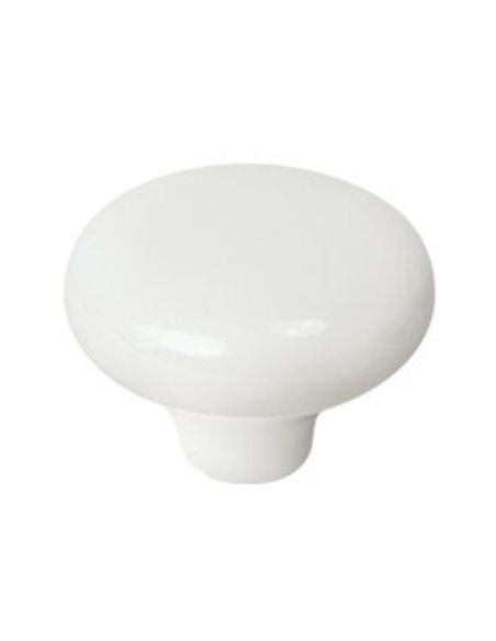 Pomo NESU modelo 45 porcelana blanco