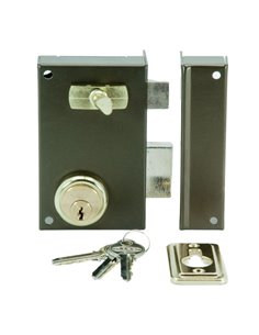 Cerradura sobreponer ILARGI modelo 56A cilindro pera 36 mm Mano Derecha