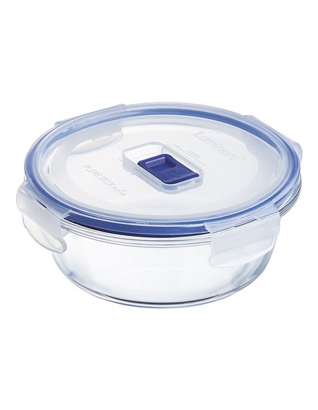 Fiambreras herméticas redondas LUMINARC Pure Box Active Capacidad 670 ML