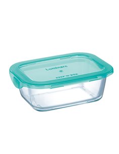 Fiambreras rectangulares LUMINARC Keep'n Box Capacidad 380 ML