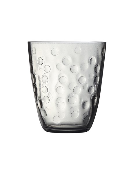 Vaso LUMINARC Concepto Pepite 31 cl gris. 24 unidades