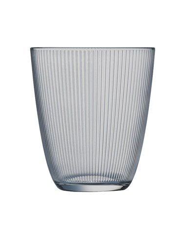 Juego 6 vasos LUMINARC Concepto Stripy 31,5 cl Gris