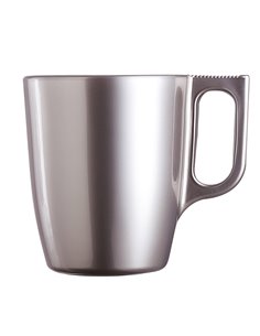 Tazón mug ARC LUMINARC Flashy plata. 6 unidades