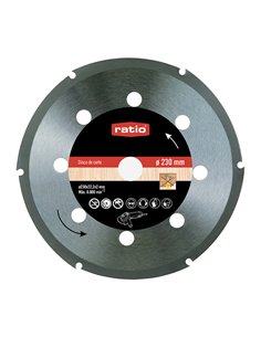 Disco de corte madera RATIO Diámetro disco 230