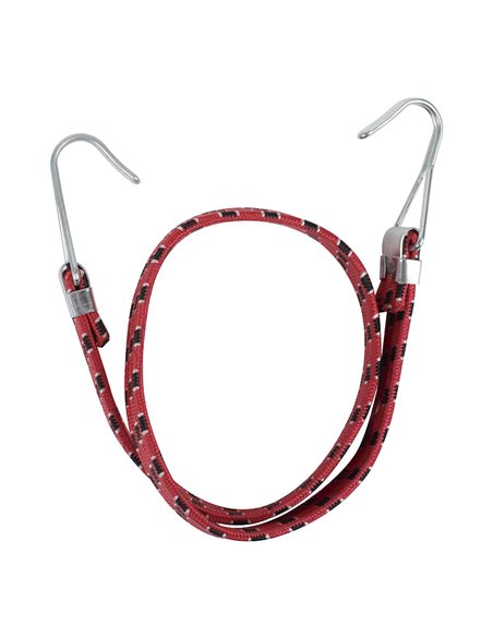 Pulpo elástico RATIO plana gancho metálico, 12 unidades Longitud 125 CM