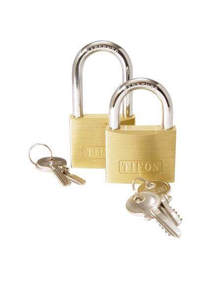 Candado IFAM Tifón arco normal + llaves iguales Medida/s 40 MM