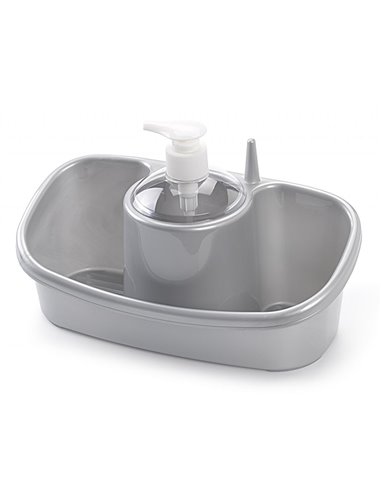 Portaestropajos con dosificador de jabón