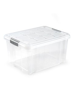 Caja ordenación multiusos translúcido Capacidad 16 L