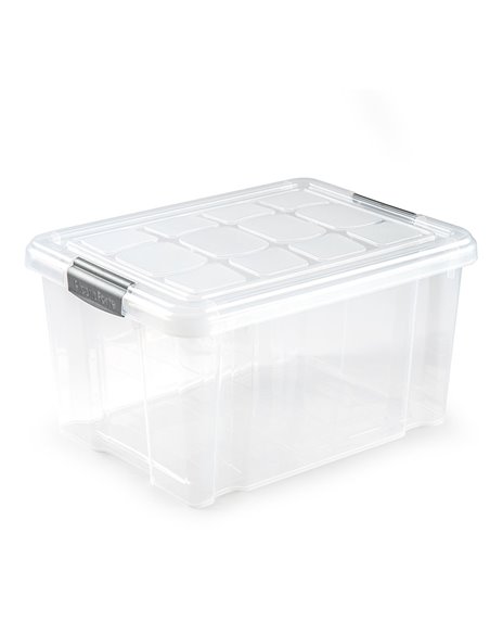 Caja ordenación multiusos translúcido Capacidad 16 L