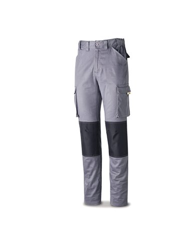 Pantalón Strech MARCA PSTRA Gris Talla 50