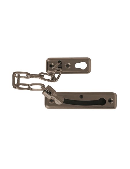 Cadena de seguridad para puertas EHL 100x25 mm Acabado/s Cuero