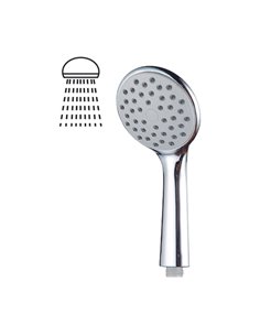 Conjunto mango ducha y flexo HABITEX Inox