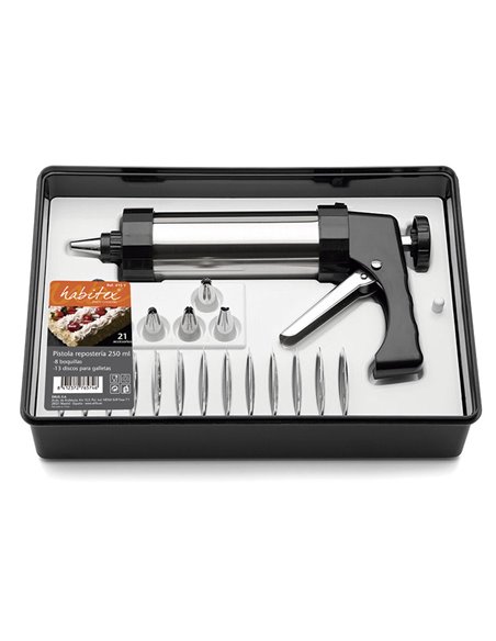 Juego pistola para repostería HABITEX