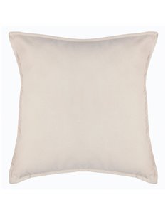 Cojin desenfundable Lilou 45x45 cm Color Marfil