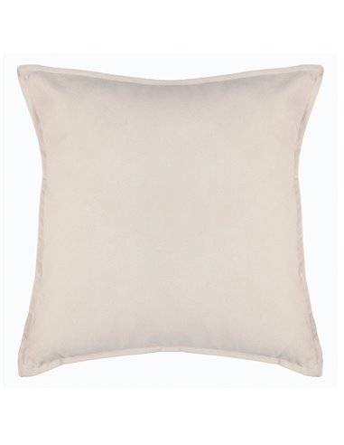 Cojin desenfundable Lilou 45x45 cm Color Marfil