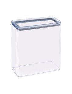 Tarro hermético rectangular modelo Eske Capacidad 3000 ML