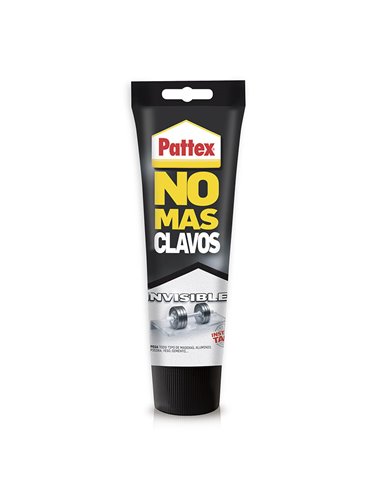 Pattex No Más Clavos Adhesivo de montaje color transparente en formato tubo de 200gr