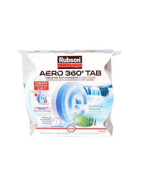 Recambio universal RUBSON Aero 360 para deshumidificador Fuente de frescura