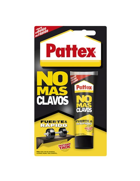 Pattex No Más Clavos Adhesivo de montaje color blanco en formato botella 100gr