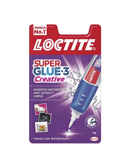 Loctite Super Glue 3 Perfect Pen creative Adhesivo instantáneo en formato de bolígrafo 3gr