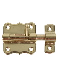 Pasador cerrojo EHL hierro latonado. 25 unidades Longitud 30 MM