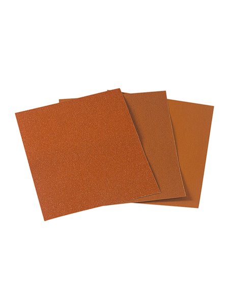 Papel de lija WOLFCRAFT  50 unidades Grano 60