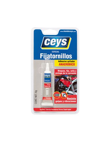 Adhesivo CEYS Fijatornillos, 6gr