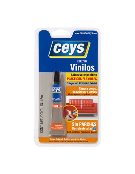 Adhesivo CEYS especial vinilos, 15ml