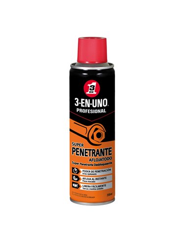 Lubricante profesional super penetrante aflojatodo 3-EN-UNO