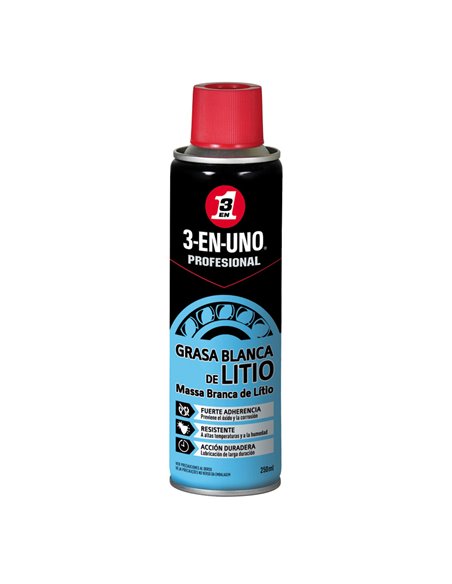 Grasa de litio en spray 3-EN-UNO