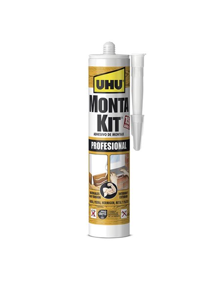 Adhesivo de montaje UHU montakit 350gr