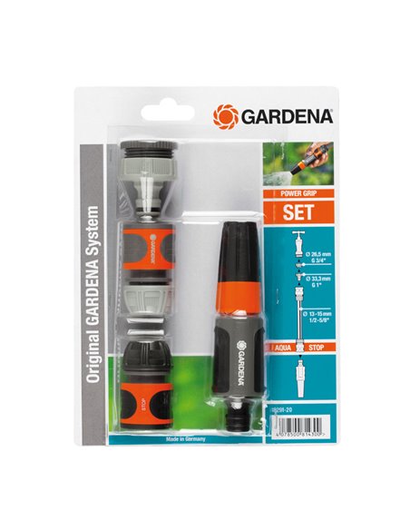 Kit GARDENA de lanza y conectores para riego