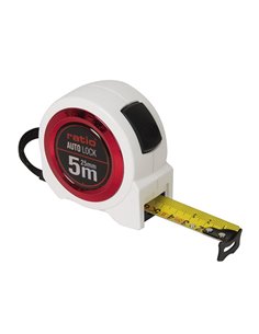 Flexómetro RATIO AUTO LOCK 5 m x 25 mm