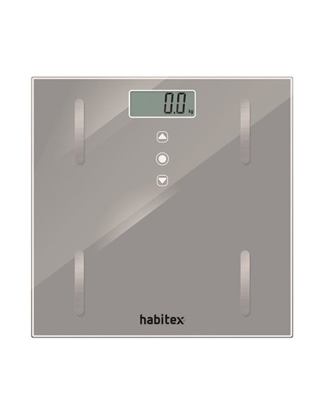 Báscula baño Body Fat HABITEX BF-80G