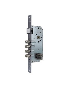 Cerradura embutir seguridad TESA ASSA ABLOY modelo R200B Acabado/s Latonado