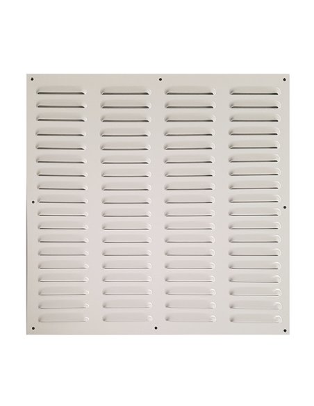 Rejilla ventilación lacado blanco Paso de aire 250 CM2