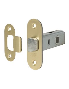Cerradura picaporte EHL canto redondo latón. 20 unidades Anchura 45 MM