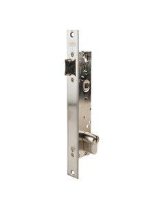 Cerradura embutir carpintería metálica TESA ASSA ABLOY modelo 2219 Distancia entre eje de llave y extremo de puerta 30 MM