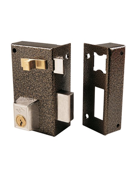 Cerradura sobreponer CVL modelo 56A 35mm Mano Derecha