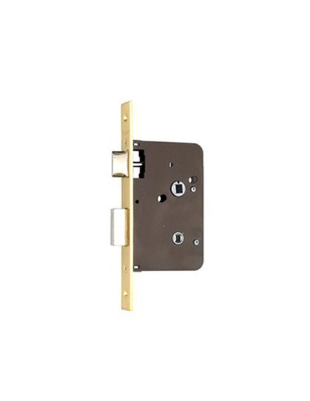 Picaportes embutir madera YALE modelo 651 60mm. 2 unidades Acabado/s Latonado
