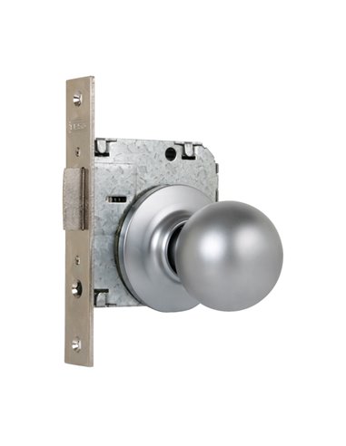 Cerradura pomos TESA ASSA ABLOY modelo 3920 Acabado/s Cromado mate