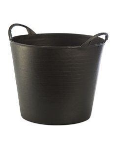 Capazo albañil plástico negro Capacidad recipiente 26 L
