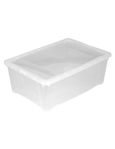 Caja ordenación multiusos transparente Dimensiones 38x27 CM