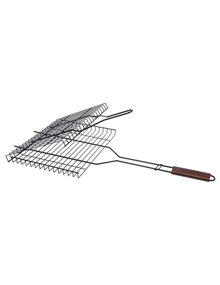 Parrilla doble plana 33x25 cm