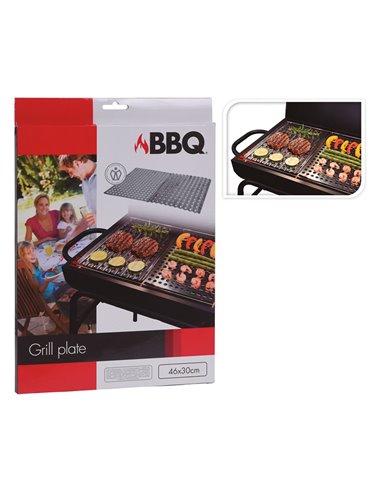 Set 2 planchas para barbacoa