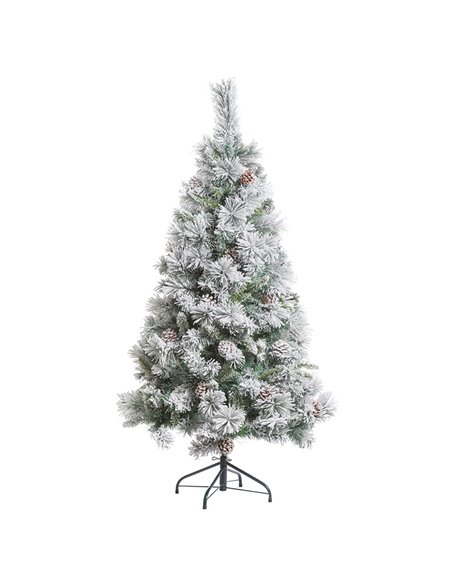 Árbol de Navidad nevado Minnesota Dimensiones ø80xh.150 CM