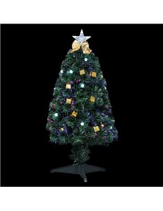 Árbol de Navidad decorado y luminoso Cracovie Dimensiones ø46xh.90 CM