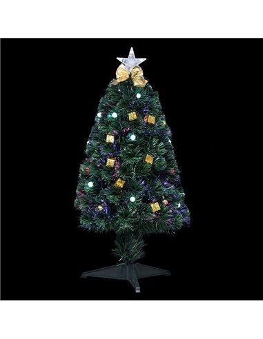 Árbol de Navidad decorado y luminoso Cracovie Dimensiones ø46xh.90 CM