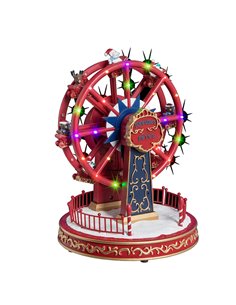 Escena Navidad en movimiento noria