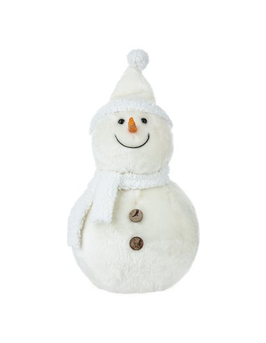 Figura muñeco de nieve 38 cm